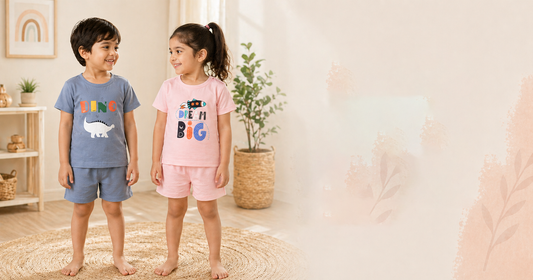 Plain Cool Co-Ord Sets with Single Motif Design – Trendy & Minimal Style