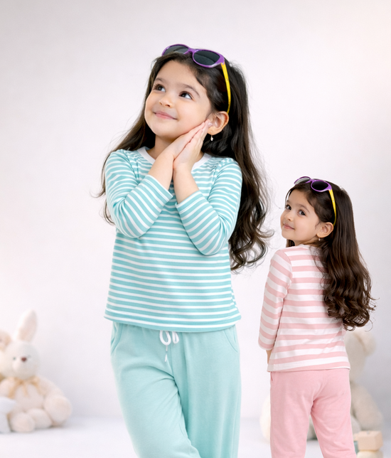 STRIPE PATTERN COTTON CASUAL WEAR