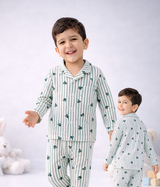 PRINTED COTTON NIGHTWEAR