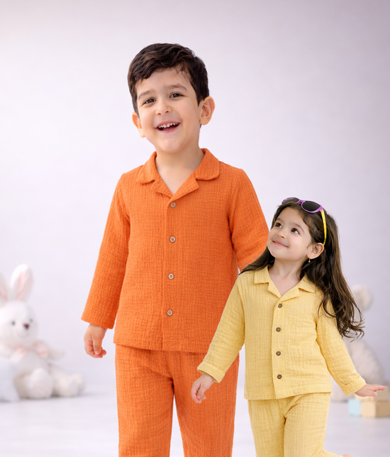 MUSLIN DOUBLE GAUZE COTTON LOUNGEWEAR FULL