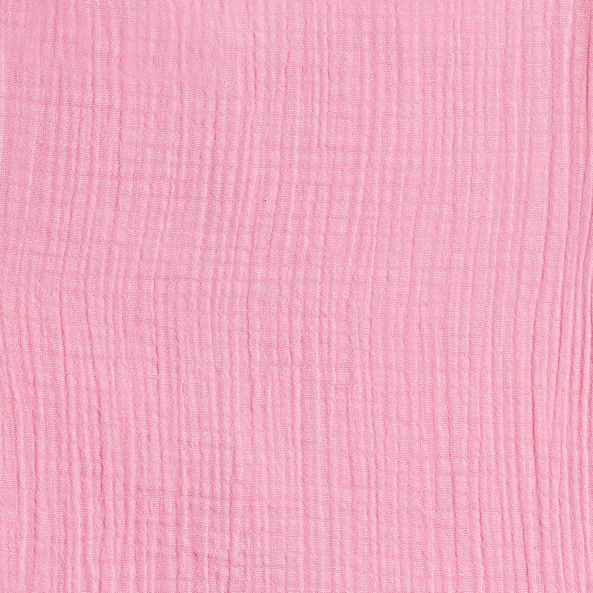 Full Sleeves Collared Shirt with Full Pant – Muslin Gauze Loungewear Set (Pink Color) – Suitable for Kids (1–6 Years)