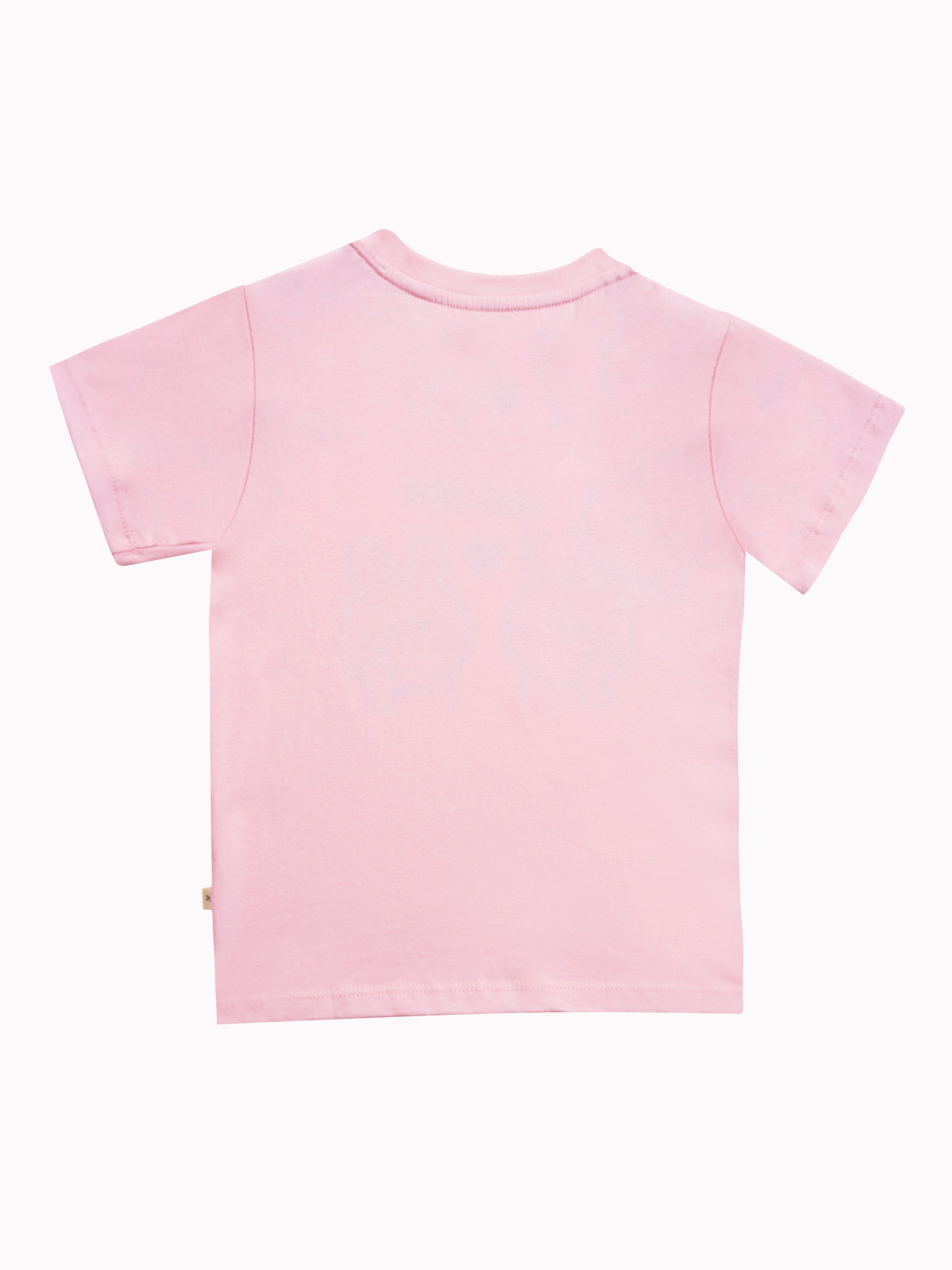 Round Neck T-Shirt with Shorts – Cotton Casual Wear Set (Pink & Dream Big ) – Suitable for Kids (2–6 Years)